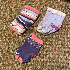 Smartwool Kids' Colorful Patterned Socks Set
